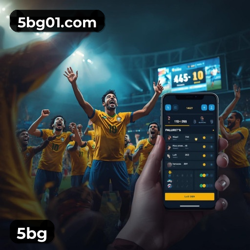 Interface do Aplicativo 5bg - Design Premium e Intuitivo